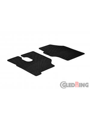 Original Gledring Passform Fußmatten Gummimatten 2 Tlg. - Mercedes-Benz Actros 2003-10/2011